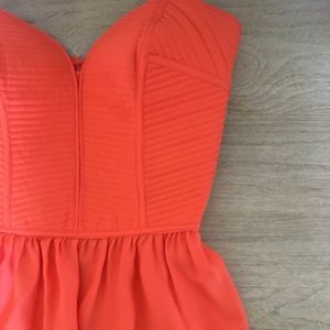 Parker NY Strapless Corset/Bustier Top